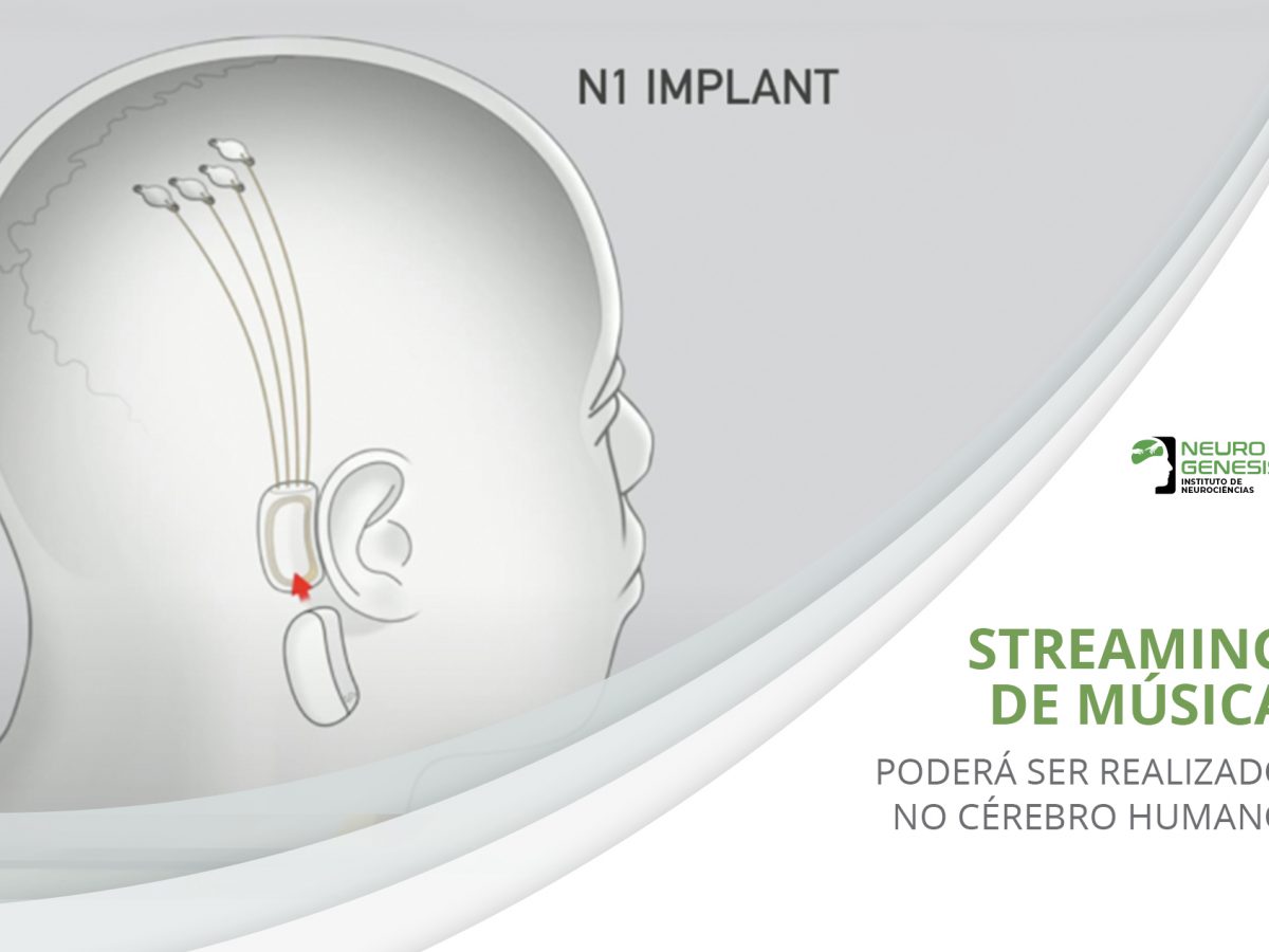 Streaming de música poderá ser realizado no cérebro humano